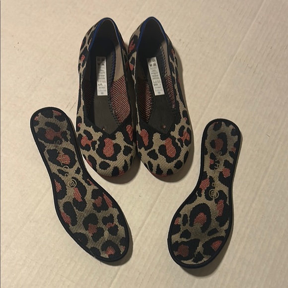 Rothy’s Leopard Print Floats Shoes Size 9 - Picture 2 of 11